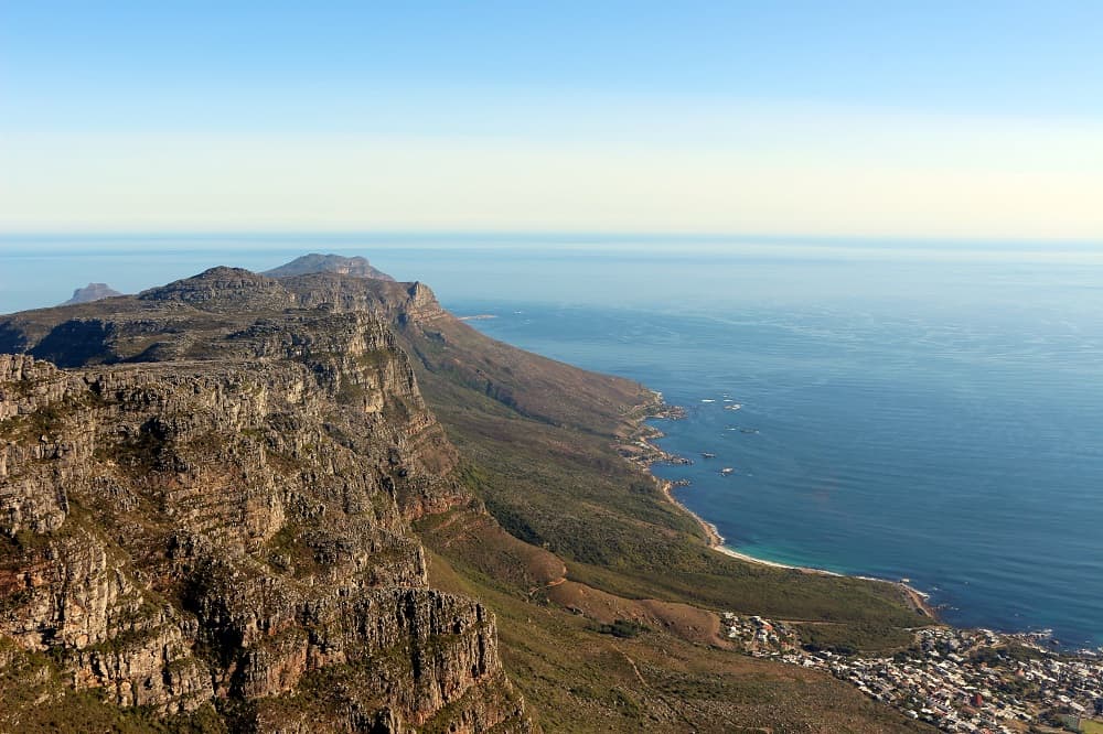A vista do alto da Table Mountain é espetacular (Crédito da foto: Natalie Soares)